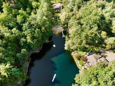 Two villas on private swimming Quarry