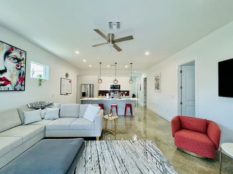 Great room looking into Kitchen
