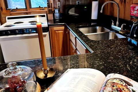 Enjoy cooking in a quaint kitchen