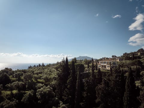An architectural gem, reigns sublime above Zakynthos Town.