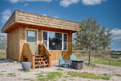 Watch the stars or enjoy your own gas fire pit.