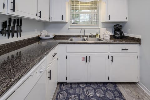 Full size refrigerator, oven, microwave and dishwasher available to guests!