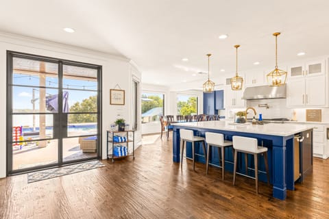 Chef's Kitchen with everything you need, equipped with Thermador appliances, a butler's pantry, numerous kitchen gadgets