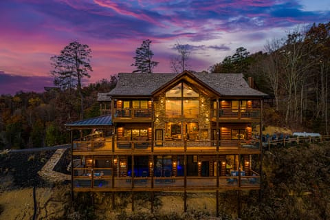 Rear Exterior Night View