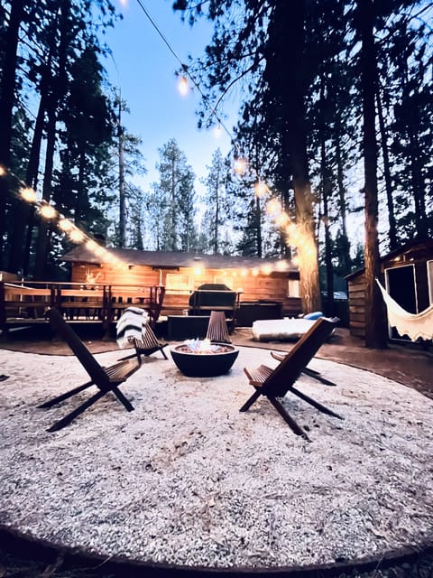 Relax Out Back by the Firepit