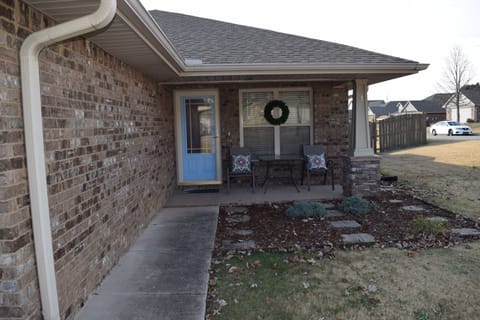 Front door to the house. 