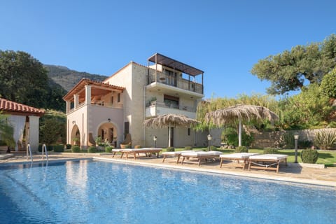 Geroulious Kastro reigns sublimely, featuring spectacular outdoor pool settings.