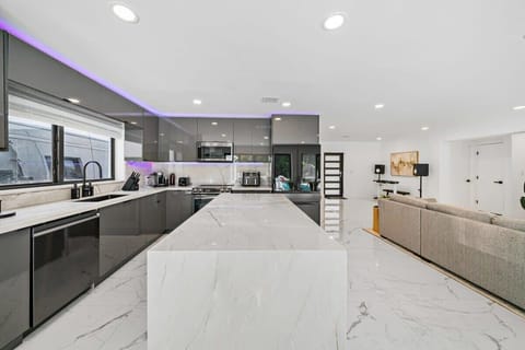 Fully stocked kitchen