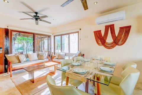 You'll enjoy an eco-designed space blended with Tulum’s natural textures
