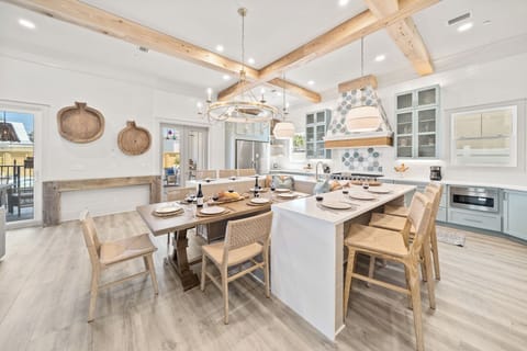 1st Floor Fully Equipped Kitchen and Dining Area