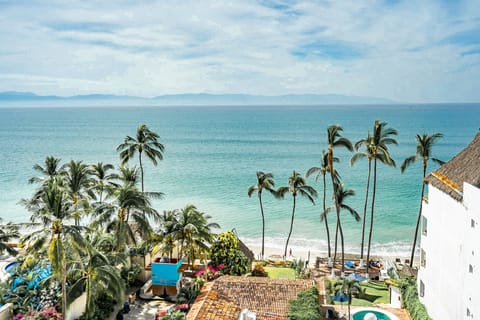 View from rooftop pool