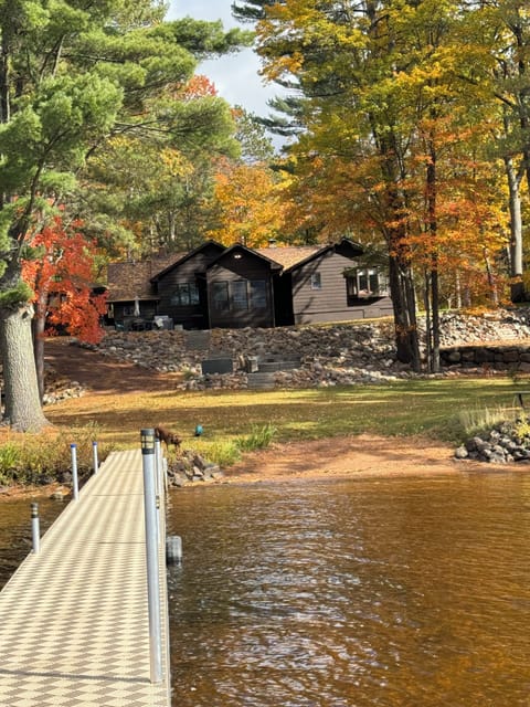 Sandy beach area for easy access to lake.
