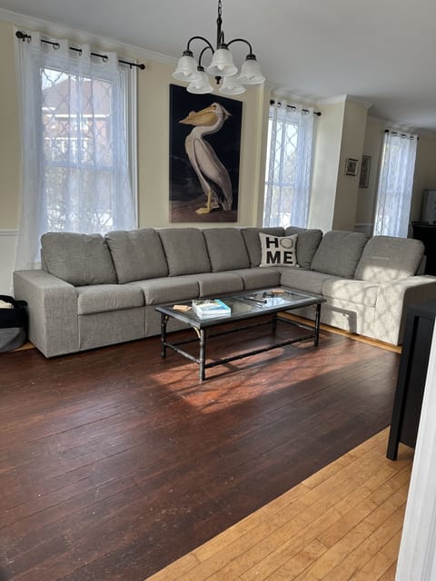 Spacious living room