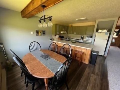 Kitchen and dining room