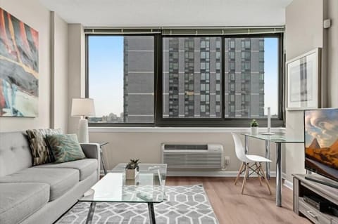 Jersey City 1 Bedroom Living Room