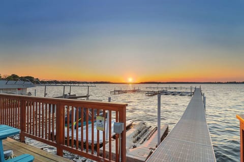 The Lake Life is all yours with shoreline views, piers and slips