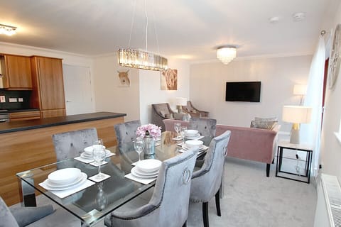 Open plan living space