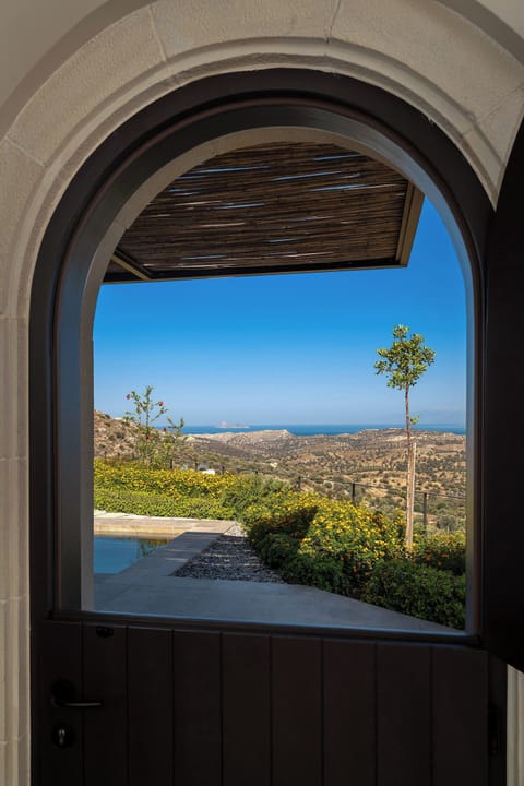 View from the bedroom window