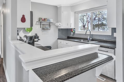 Indoors, Sink, Sink Faucet, Kitchen, Window