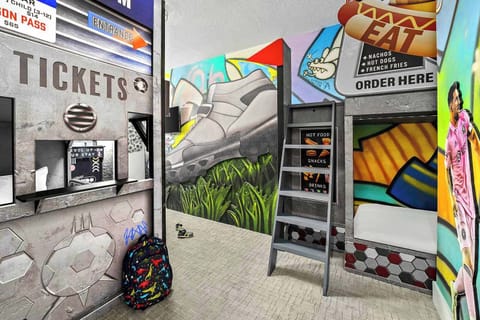 Soccer *Theme Room 1* on Second Floor