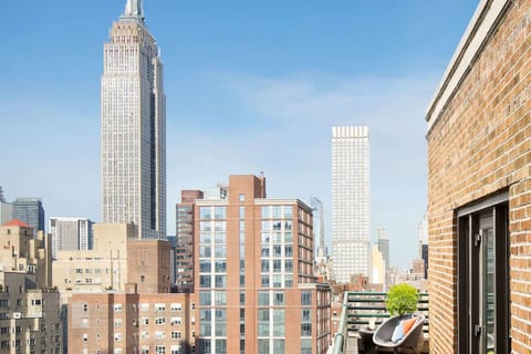 Soak up iconic skyline views from your private terrace.