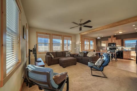 The view from the main living space is spectacular and never ceases to amaze.