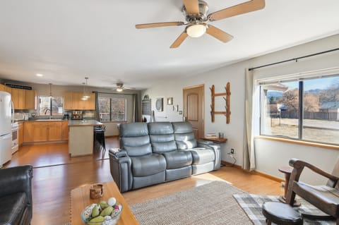 Living Room | Queen Sleeper Sofa | Central A/C & Heating