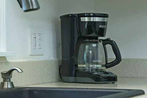 A full size coffee pot to help you kick off the day before exploring the coast