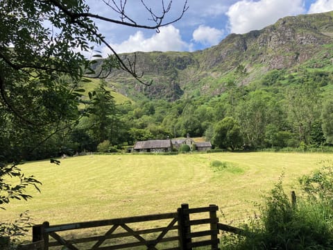 Your first view of our farmhouse