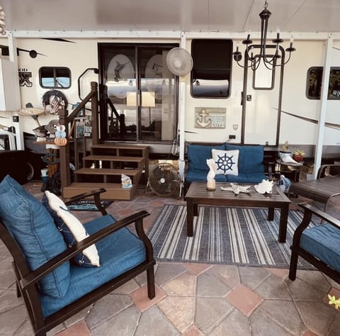 Outdoor living space. Relax & enjoy the Florida weather