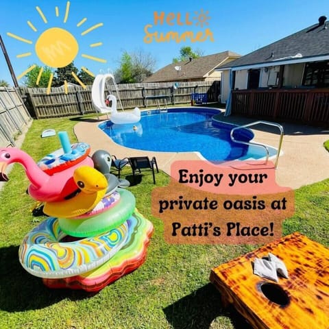 Enjoy your private oasis at Patti’s Place!