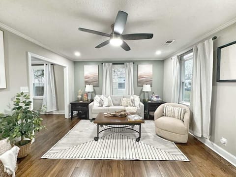 Large windows allow natural light to flood the space
