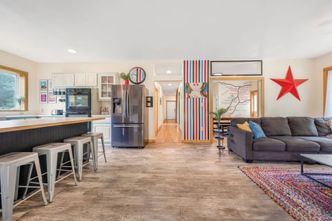 Shh we won't tell your boss your enjoying the open concept home and not at work