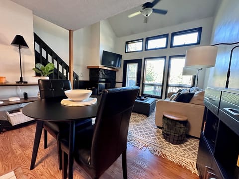 Open Concept Living & Dining area