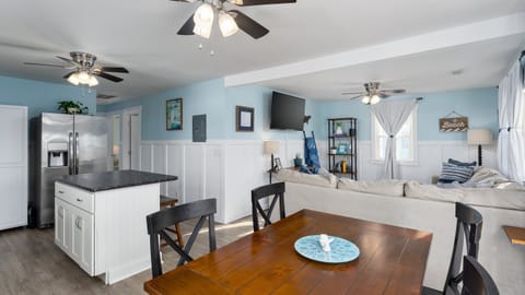 Upstairs Kitchen and Living Room