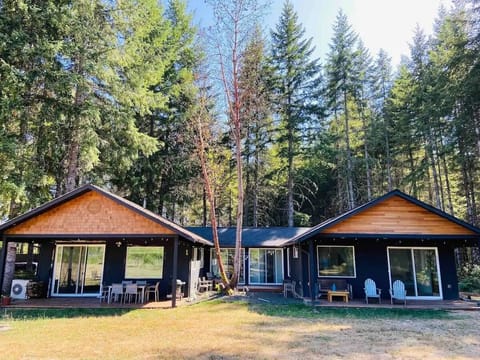 Dueling back porch with Orchard and Woodsview