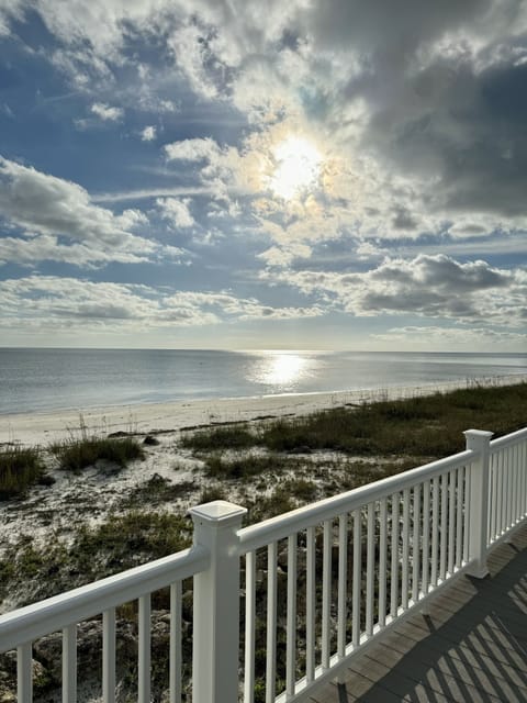 View of Gulf of Mexico from back deck.