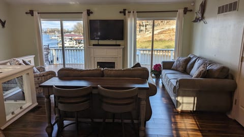 Main open-concept Living area / Kitchen and Dining area of the home