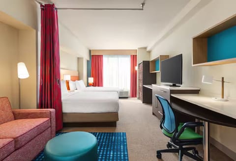 Unit with comfortable beds