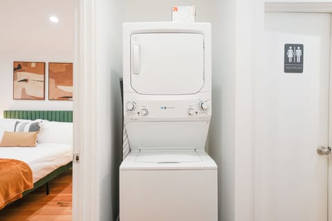 In-Home washer and dryer with complimentary laundry pods