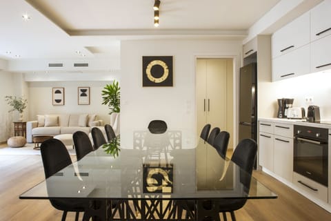 So convenient having a large dining table with wheels.....