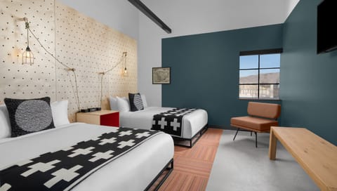 Bedroom. Interior and views may vary based on location and availability.