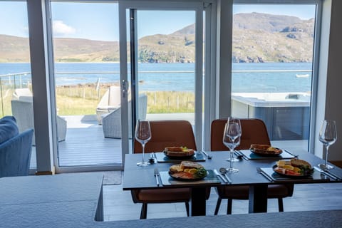 View from dining table.