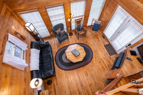 Living room from above