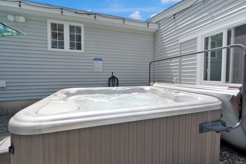Our guest Paula mentioned in her review "This cute house was the perfect place for my family to stay while on business! Close to work, had all the amenities we needed for our pup and a hot tub for relaxing after long days of work. We enjoyed good coffee and family meals. It literally was perfect. Super clean and I was able to book an additional night last minute which made all ...