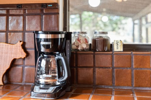 Whether you're a coffee connoisseur or just looking to enjoy a cozy brew, the essentials at the coffee bar promise a delightful and fun-filled experience.