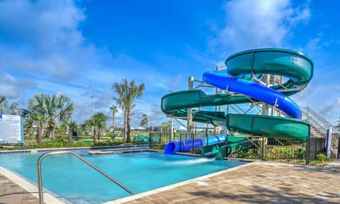 You have FREE access to the water park with two water slides, a lazy river, and more...