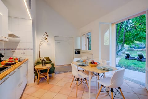 Kitchen and dining area