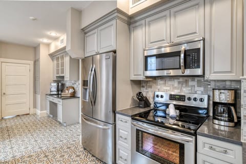 The kitchen is stocked with everything you need to prepare meals for your whole group!