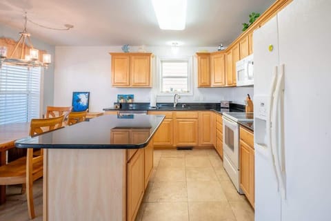 Kitchen with Granite Countertops